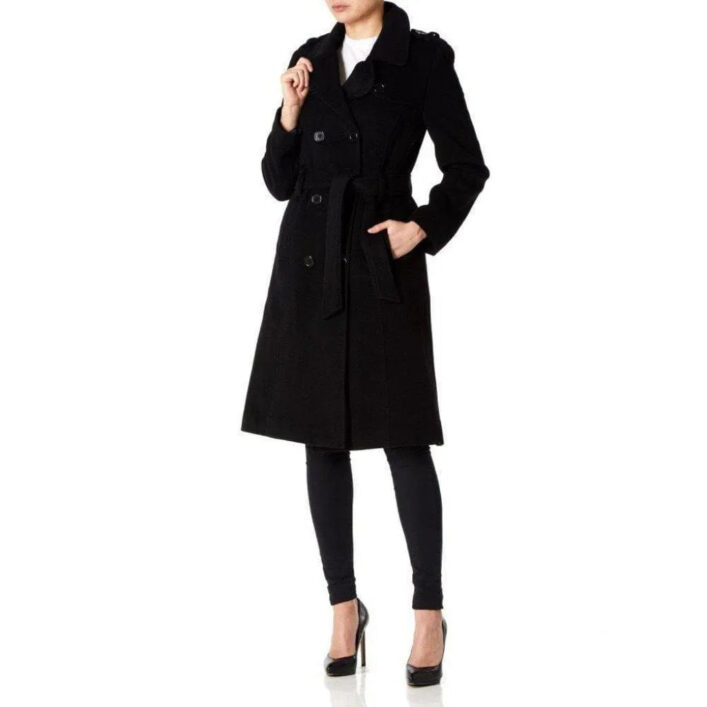 wool and cashmere blend military coat 9048 black uk 10eu 38us 6 205 13